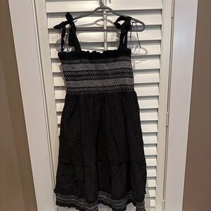 Smocked Mini Dress